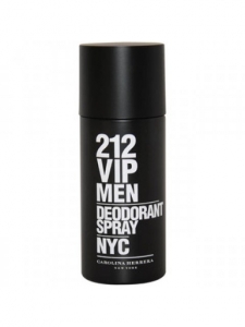 Дезодорант Carolina Herrera 212 VIP Men 150ml. Купить туалетную воду недорого в интернет-магазине.