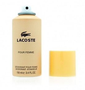 Дезодорант Lacoste Pour Femme 150ml. Купить туалетную воду недорого в интернет-магазине.