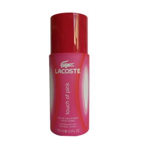Дезодорант Lacoste Touch of Pink 150ml. Купить туалетную воду недорого в интернет-магазине.