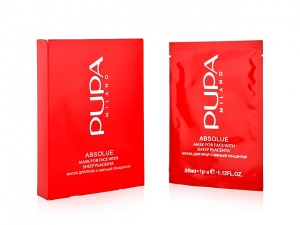 Маска для лица c овечьей плацентой, Pupa "Absolue", 35 ml. Купить туалетную воду недорого в интернет-магазине.