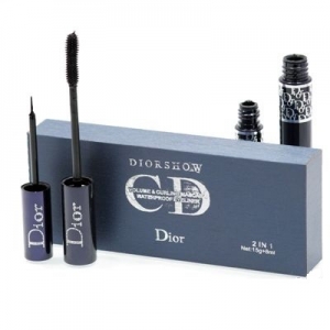 Тушь для ресниц + подводка Christian Dior (VOLUME & CURLING Mascara + Waterproof Eyeliner). Купить туалетную воду недорого в интернет-магазине.