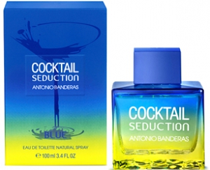 Cocktail Seduction Blue "Antonio Banderas" 100ml MEN. Купить туалетную воду недорого в интернет-магазине.