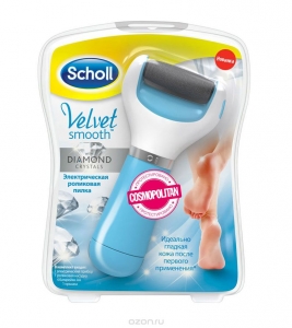 Scholl Электрическая роликовая пилка "Velvet Smooth". Купить туалетную воду недорого в интернет-магазине.