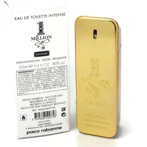 1 Million Intense "Paco Rabanne" 100ml ТЕСТЕР. Купить туалетную воду недорого в интернет-магазине.