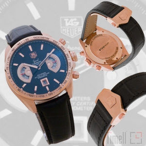 Часы TAG Heuer Grand Carrera (Синий каучуковый ремешок). Купить туалетную воду недорого в интернет-магазине.