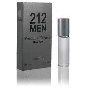 212 Men (Carolina Herrera) 7ml. (Мужские масляные духи). Купить туалетную воду недорого в интернет-магазине.