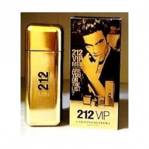 212 VIP Men Gold "Carolina Herrera" 100ml MEN. Купить туалетную воду недорого в интернет-магазине.