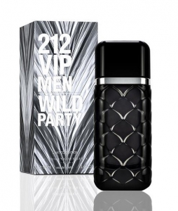 212 Vip Men Wild Party "Carolina Herrera" 100ml MEN. Купить туалетную воду недорого в интернет-магазине.