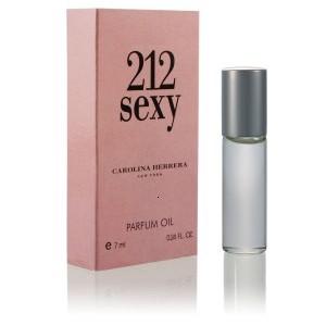 212 sexy (Carolina Herera) 7ml. (Женские масляные духи). Купить туалетную воду недорого в интернет-магазине.