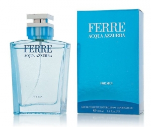 Acqua Azzurra "Gianfranco Ferre" 100ml MEN. Купить туалетную воду недорого в интернет-магазине.