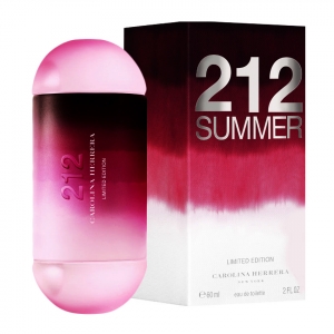 212 Summer (Carolina Herrera) 60ml women. Купить туалетную воду недорого в интернет-магазине.