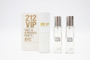 Carolina Herrera "212 VIP" Twist & Spray 3х20ml women. Купить туалетную воду недорого в интернет-магазине.