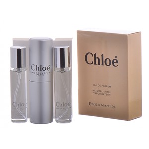 Chloe "Chloe eau de parfum" Twist & Spray 3х20ml women. Купить туалетную воду недорого в интернет-магазине.
