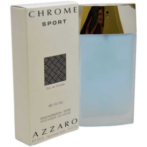 Chrome Sport MEN "Azzaro" 100ml ТЕСТЕР. Купить туалетную воду недорого в интернет-магазине.