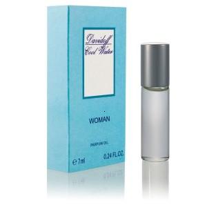 Cool Water (Davidoff) 7ml. (Женские масляные духи). Купить туалетную воду недорого в интернет-магазине.