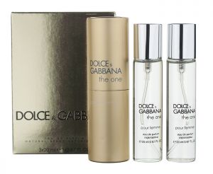 Dolce & Gabbana "The One" Twist & Spray 3х20ml women. Купить туалетную воду недорого в интернет-магазине.