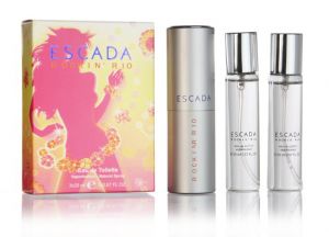 Escada "Rockin' Rio" Twist & Spray 3х20ml women. Купить туалетную воду недорого в интернет-магазине.