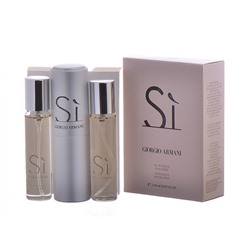 Giorgio Armani "Si" Twist & Spray 3х20ml women. Купить туалетную воду недорого в интернет-магазине.