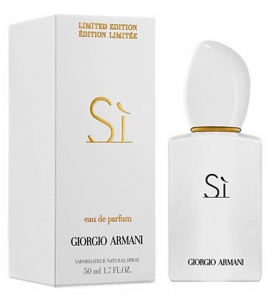Si White Limited Edition (Giorgio Armani) 100ml women. Купить туалетную воду недорого в интернет-магазине.