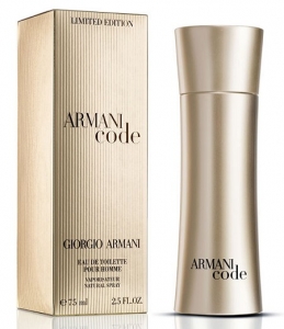 Armani Code Golden Limited Edition "Giorgio Armani" 75ml MEN. Купить туалетную воду недорого в интернет-магазине.