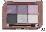 Тени Helena Rubinstein "Naked Beauty Palette" 6*1.5 g