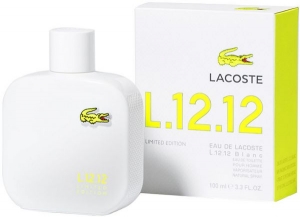 L.12.12 Blanc Limited Edition "Lacoste" 100ml MEN. Купить туалетную воду недорого в интернет-магазине.