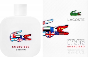 L.12.12 Energized "Lacoste" 100ml MEN. Купить туалетную воду недорого в интернет-магазине.