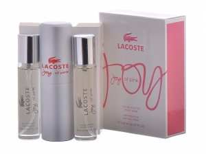 Lacoste "Joy of Pink" Twist & Spray 3х20ml women. Купить туалетную воду недорого в интернет-магазине.
