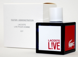 Lacoste L!ve Pour Homme "Lacoste" 100ml ТЕСТЕР. Купить туалетную воду недорого в интернет-магазине.
