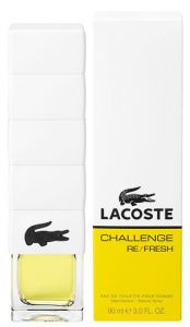 Challenge Re/Fresh "Lacoste" 90ml MEN. Купить туалетную воду недорого в интернет-магазине.