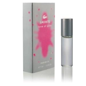 Love Of Pink (Lacoste) 7ml. (Женские масляные духи). Купить туалетную воду недорого в интернет-магазине.