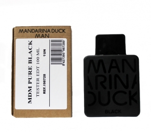 Mandarina Duck Pure Black Men 100ml ТЕСТЕР. Купить туалетную воду недорого в интернет-магазине.