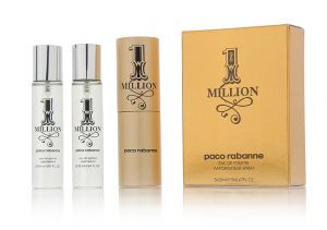 Paco Rabanne "1 Million" Twist & Spray 3х20ml men. Купить туалетную воду недорого в интернет-магазине.