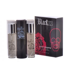 Paco Rabanne "Black XS" Twist & Spray 3х20ml women. Купить туалетную воду недорого в интернет-магазине.