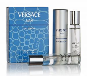 Versace "Versace Man Eau Fraiche" Twist & Spray 3х20ml men. Купить туалетную воду недорого в интернет-магазине.