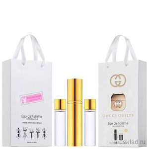 Купить духи Gucci Guilty Духи С Феромонами 3*15 + 2 запаски, общий объем 45 мл