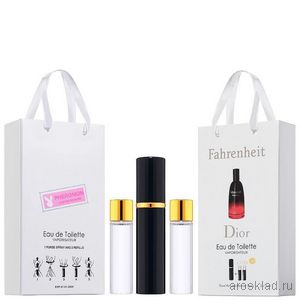 Купить духи Fahrenheit Dior Духи С Феромонами 3*15 + 2 запаски, общий объем 45 мл