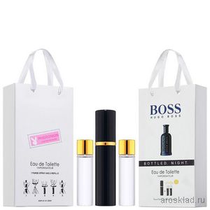 Купить духи Boss Hugo Boss Bottled Night Духи С Феромонами 3*15 + 2 запаски, общий объем 45 мл