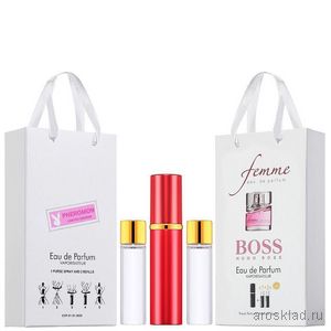 Купить духи Boss Femme Духи С Феромонами 3*15 + 2 запаски, общий объем 45 мл