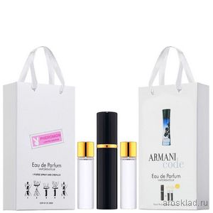 Купить духи Armani Code Parfum Духи С Феромонами 3*15 + 2 запаски, общий объем 45 мл