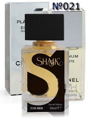 Tуалетная вода для мужчин SHAIK 21 (идентичен CHANEL Egoist Platinum Men) 50 ml. Купить туалетную воду недорого в интернет-магазине.