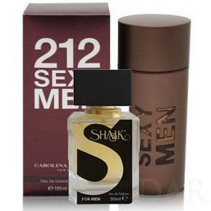 Tуалетная вода для мужчин SHAIK 25 (идентичен Carolina Herrera 212 sexy) 50 ml. Купить туалетную воду недорого в интернет-магазине.