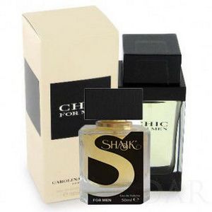 Tуалетная вода для мужчин SHAIK 29 (идентичен Carolina Herrera Chic) 50 ml. Купить туалетную воду недорого в интернет-магазине.