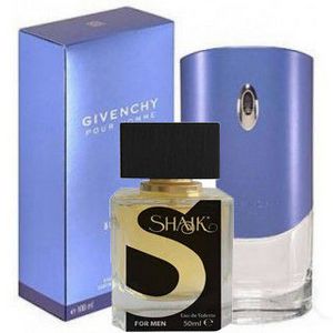 Tуалетная вода для мужчин SHAIK 65 (идентичен Givenchy Blue Label) 50 ml. Купить туалетную воду недорого в интернет-магазине.