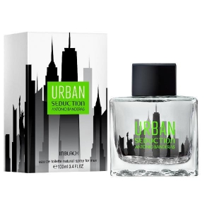 Urban Seduction In Black "Antonio Banderas" 100ml MEN. Купить туалетную воду недорого в интернет-магазине.